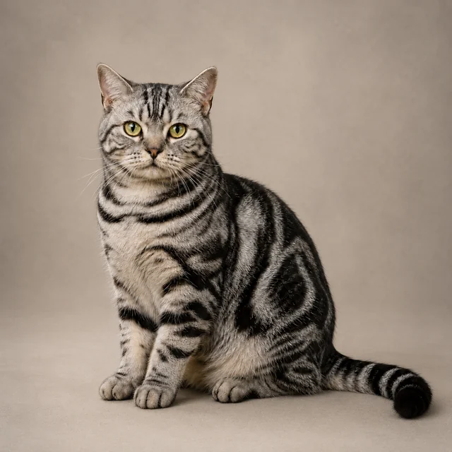 Amerikos trumpaplaukė (American Shorthair)